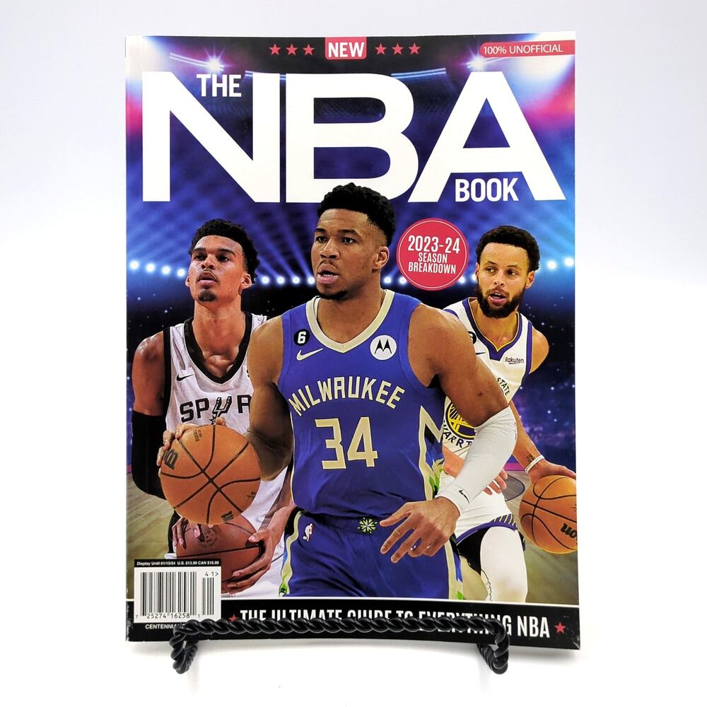 THE NBA BOOK 2023-24 Season Breakdown Ultimate Guide to Everything NBA Magazine